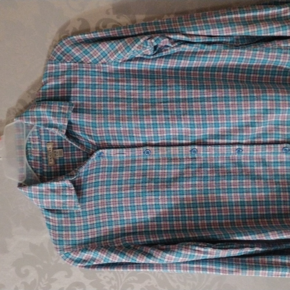 Arizona Jeans Co Girl's Flannel Button down shirt 14/16